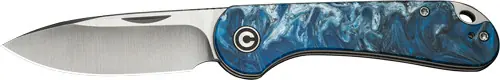 Blue Ocean/Satin Civivi Elementum Slip Joint Knife 2.9"