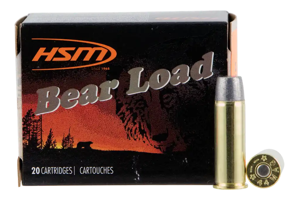 HSM 44 Rem Mag 305 gr WFN Bear Load - 20 Rounds