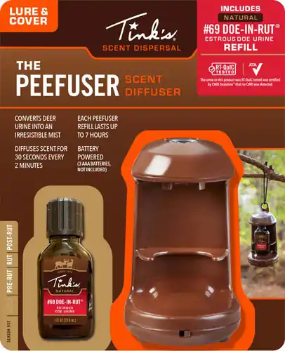 Doe-in-Ruttinks Scent Diffuser with 0.5oz - Bottle #69