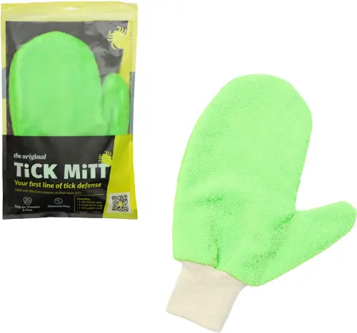Tick Mitt Green Tick Remover