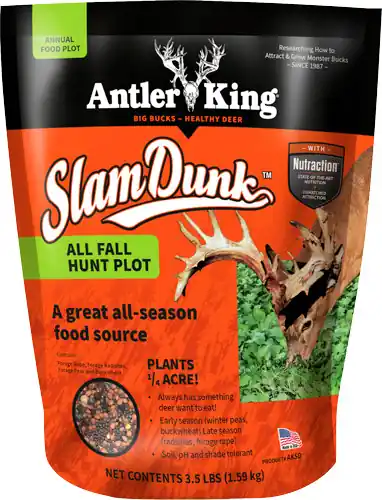3.5 lbs Fall Plot: Antler King Slam Dunk for 1/4 Acre