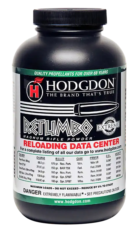 Hodgdon RET8 Retumbo Rifle Powder 8 lbs Container