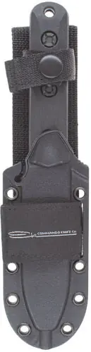 KA-BAR EK Commando Short Drop Knife with MOLLE Sheath - 4.31" Blade