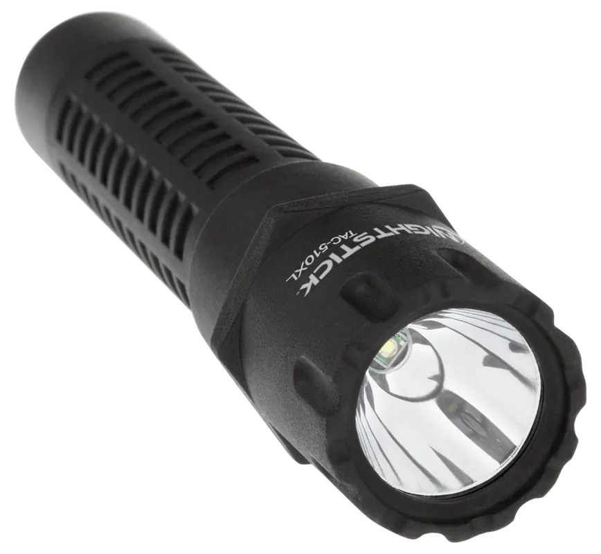 Nightstick TAC510XL Rechargeable Tactical Flashlight - 800 Lumens, Matte Black