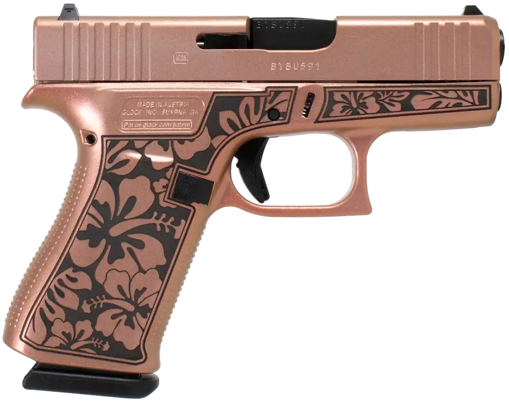 Glock G43 Gen3 9mm Sub-Compact Pistol with Chimera Cerakote Finish