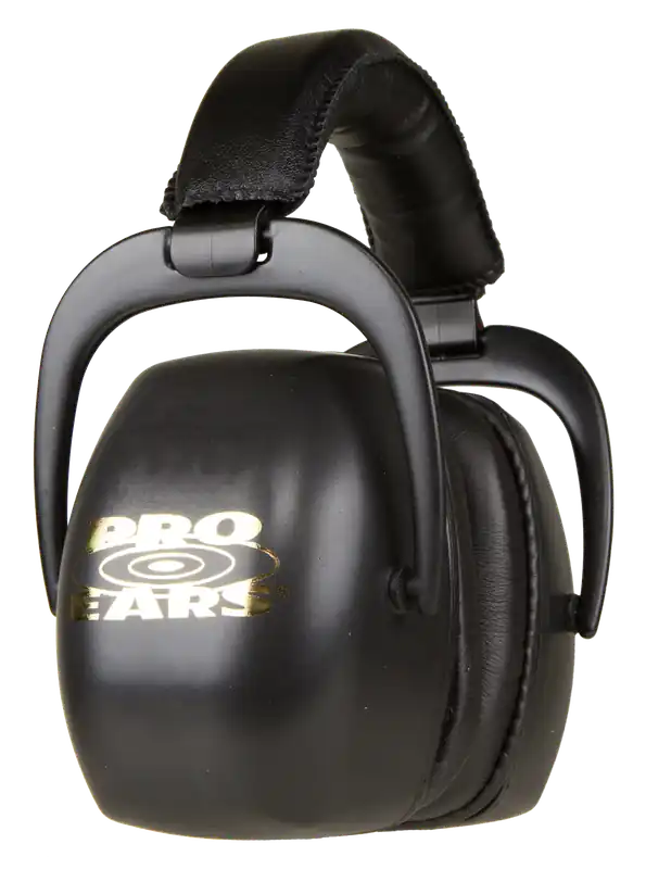 Pro Ears Ultra Pro 30 dB Noise Reduction Overhead Ear Muffs - Black