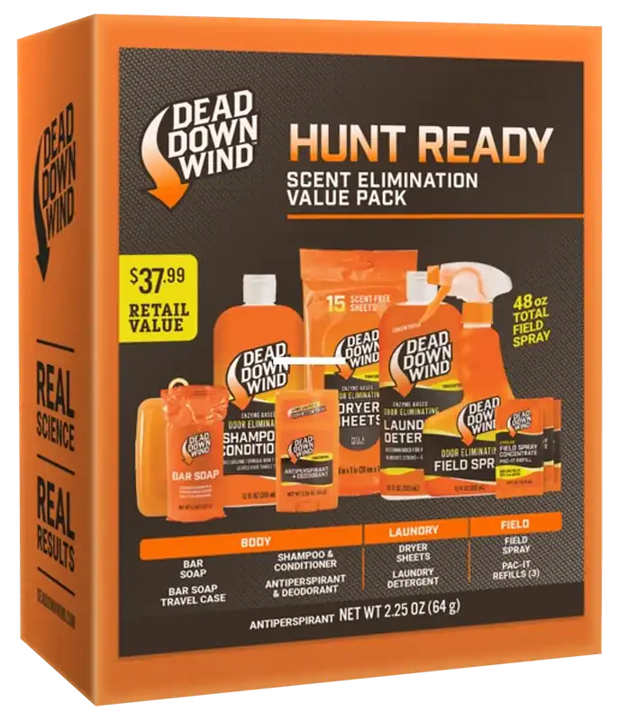 Dead Down Wind 2099 Hunt Ready Kit - 10-Piece Odor Eliminator Set