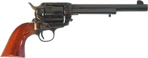 Cimarron Frontier 45LC 7.5" Blued Walnut Revolver