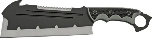 SZCO Sierra Zulu Bighorn Tactical Cleaver with 7.5" Blade and Sheath