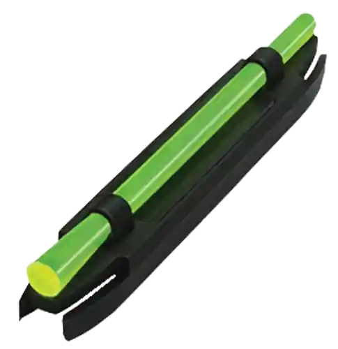 HiViz S200G S-Series Magnetic Front Sight - Black with Green Fiber Optic