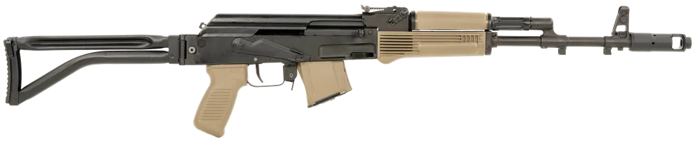 Arsenal SAM7SF-84EFDEM 7.62x39mm Rifle with Folding Stock and FDE Polymer Grip