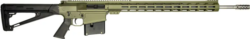 24" 1:10 Stainless Steel Barrel OD Green GLFA GL10 Rifle .300 Win Mag