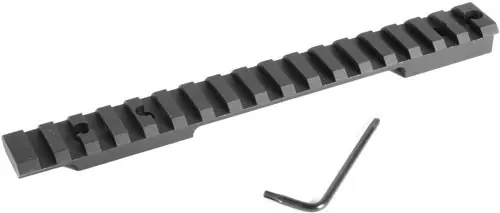 40X LA Picatinny Rail 0 MOA Scope Base for Remington 700/722