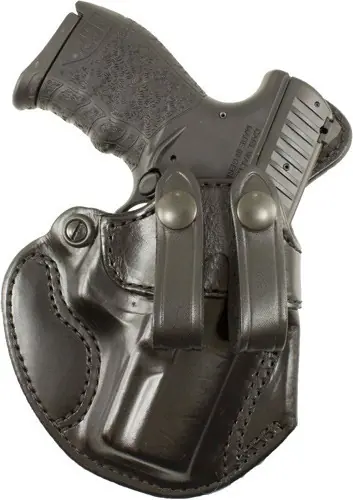 DeSantis Cozy Partner IWB Leather Holster for Glock 43 - Black