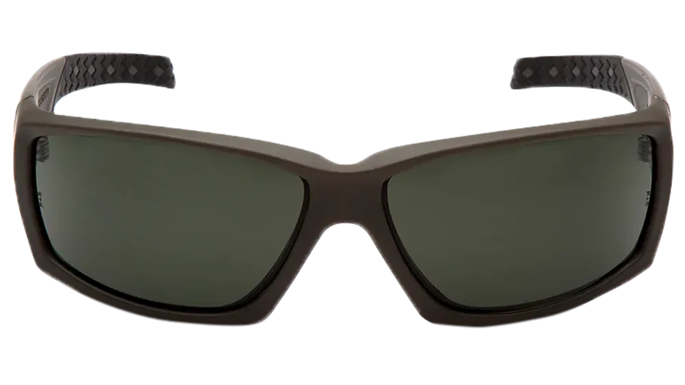 Pyramex Venture Gear Tactical Overwatch Sunglasses - Gray Lens, OD Green Frame