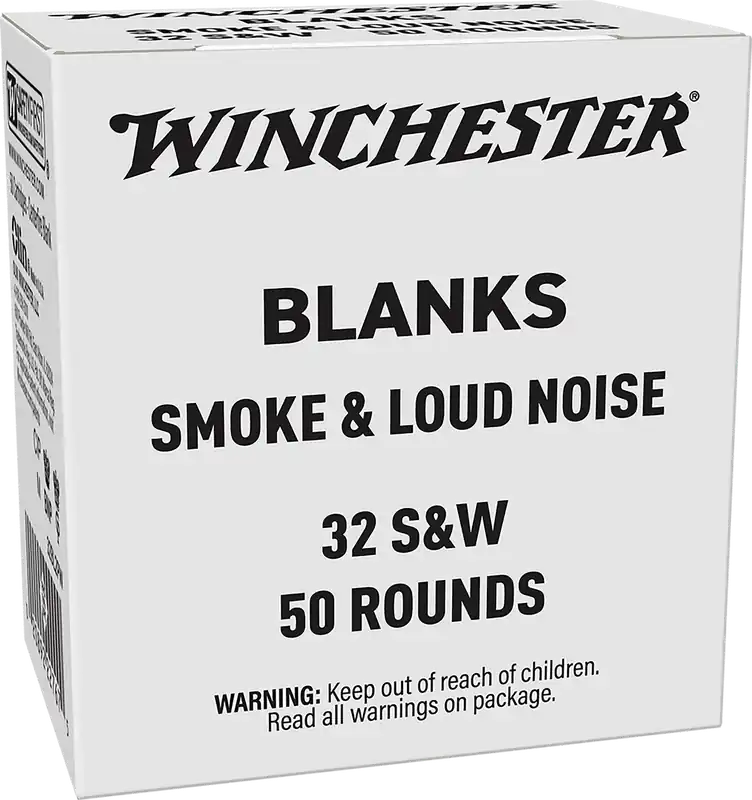 Winchester Super X 32S&W Blank Ammo - 50 Rounds per Box