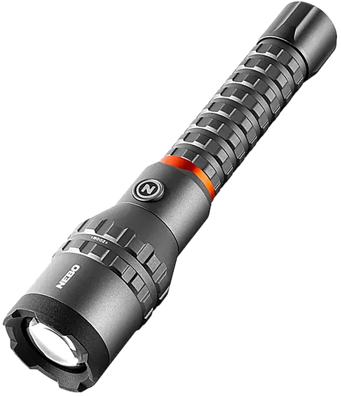 NEBO Davinci 7000L Gray Flashlight - 80 to 7,000 Lumens White LED