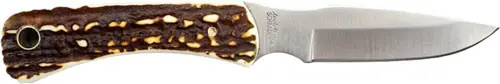 Uncle Henry Next Gen Staglon 3.1" Caper Knife with Leather Sheath