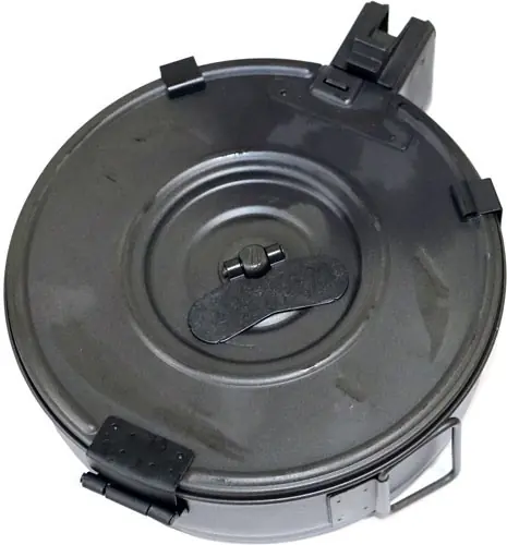 75RD Black Metaliver Johnson Magazine for AK47