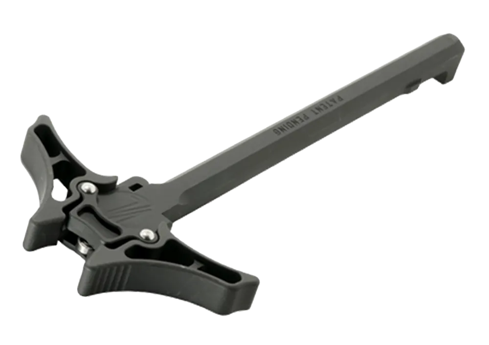 Timber Creek Outdoors AR-10 Ambidextrous Enforcer Charging Handle - Black Billet Aluminum