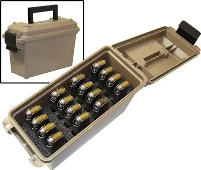 Tactical Magazine Can for 1911 Mags in Dark Earth Finish