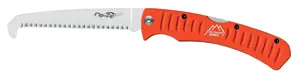 Outdoor Edge Flip N'Zip 3.2" Stainless Steel Saw - Orange