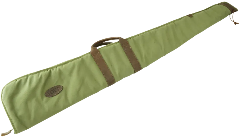 Boyt Harness 52" OD Green Leather Canvas Shotgun Case