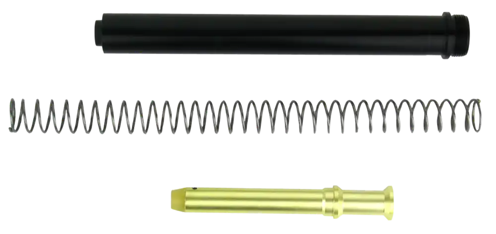 TacFire MAR110 A2 Mil-Spec Buffer Tube Kit for AR-15, 223 Rem/5.56 NATO, Black Aluminum