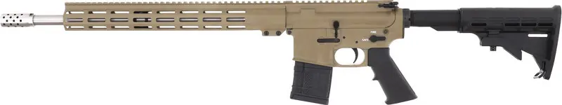 18" Stainless Steel Barrel Flat Dark Earth GLFA AR-15 .450 Bushmaster