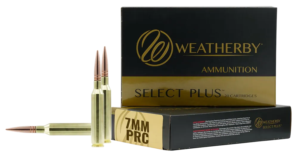 Weatherby Select Plus 7mm PRC 150gr Swift Scirocco Ammo - 20 Rounds