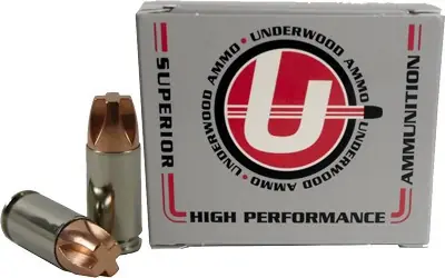 Underwood 9mm Luger +P 115gr Xtreme Penetrator Ammo - 20 Rounds per Box, 10 Boxes per Case