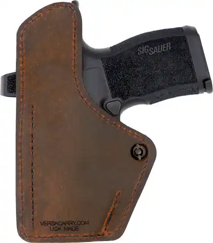 Versacarry Compound Custom IWB Holster for S&W M&P Shield - Brown