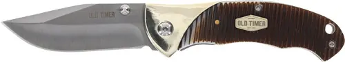 Old Timer Knife OT Folder 2.7" - Pakka Wood/SS Promo Q4 25'