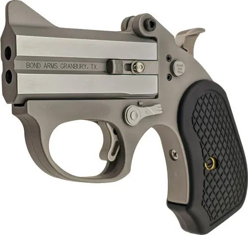 3" Matte Stainless Steel B6 Extended Grip Bond Arms Honey-B .22 WMR
