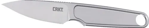 CRKT Hangti 1.68" Drop Point Blade with Sheath - Titanium