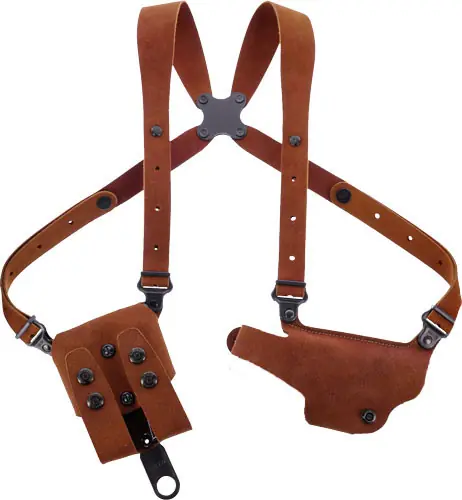 Galco Classic Lite 2.0 Shoulder Holster for Glock 42/Kahr - Leather RH Holster