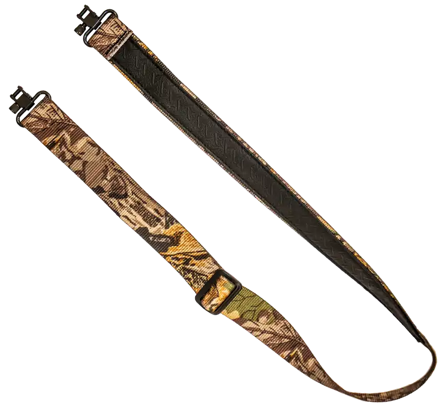 GrovTec US Inc GTSL51 Mountaineer Camo Nylon Adjustable Rifle/Shotgun Sling 30"-42" OAL