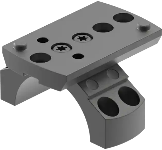 Leupold DeltaPoint Pro 30mm Ring Mount - Matte Black Aluminum for Picatinny/Weaver Rails