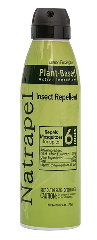Natrapel Lemon Eucalyptus 6 oz Aerosol - Tick Repellent, Effective Up to 6 Hours