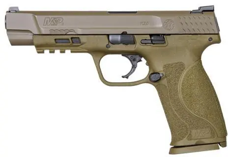 17-Round Flat Dark Earth Smith & Wesson M&P9 M2.0 9mm 5" Full Size