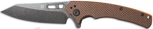 Remington Cutlery EDC Coping Knife - 4" G10 Tan/Stone Wash Folder