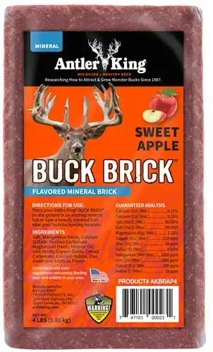 Antler King Sweet Apple Buck Mineral Brick 4#