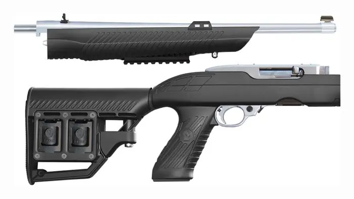 Tactical Black Synadtac RM-4 Stock for Ruger 10/22