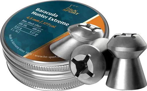 H&N Baracuda Hunter Extreme 177 Caliber 9.57 Grain 400 Pack