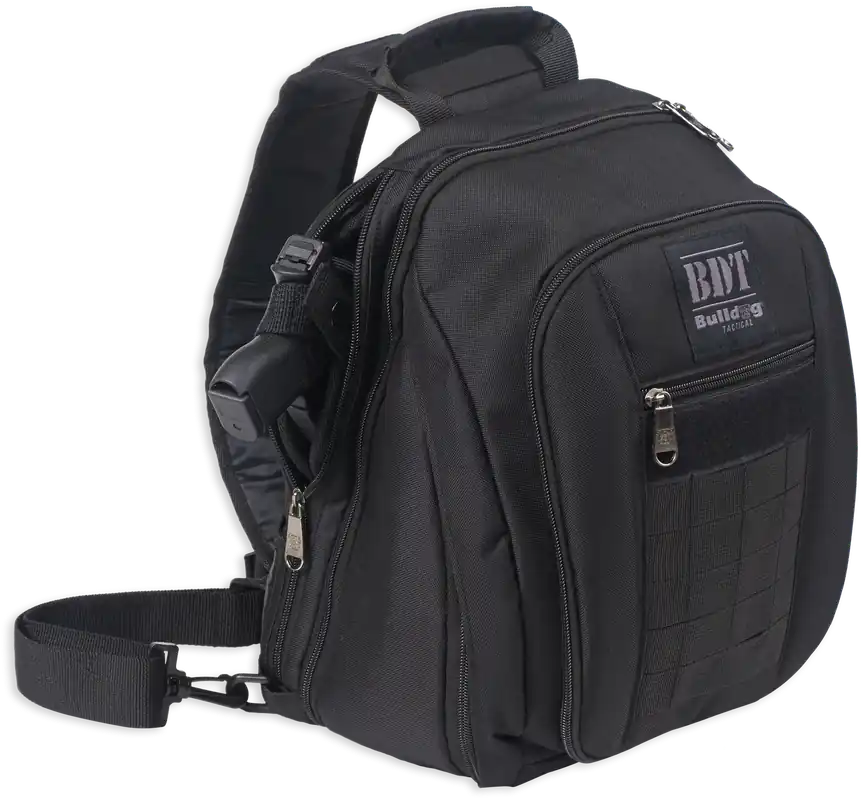 Bulldog BDT408B Tactical Sling Pack - Small Nylon, Black Finish