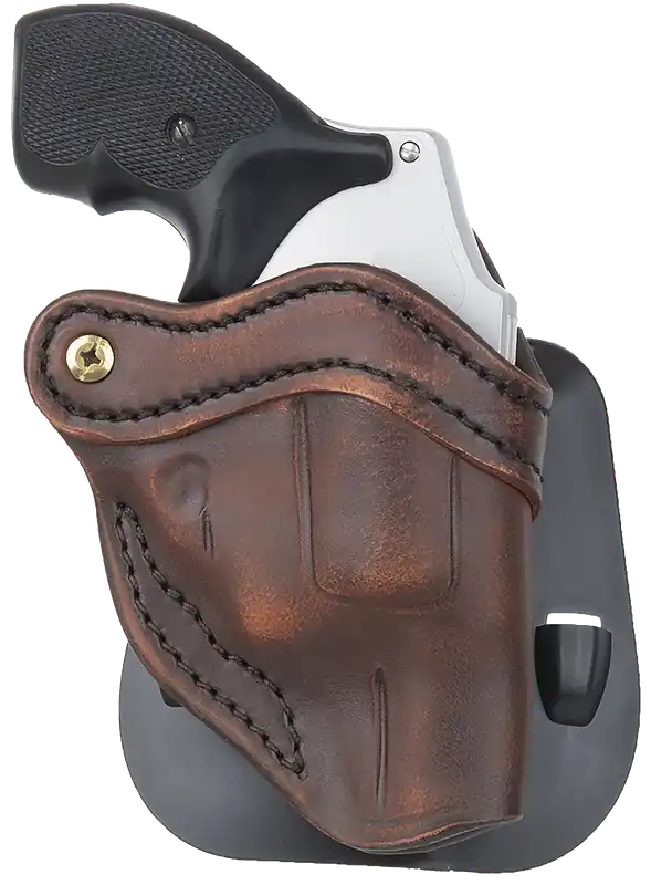 Vintage Leather Paddle Holster for Right Hand - 1791 Gunleather PDHR1VTGR RVH1 OWB