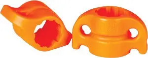 Orange AMS Bowfishing EverGlide Safety Slide Kit 2-Pack 5/16"