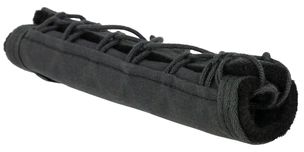 SilencerCo AC5171 Corset Suppressor Cover - Kevlar/Nomex, Black