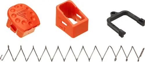 GLOCK GEN 1-5 with 6-Round Orange Ghost MOAB Magazine Extension