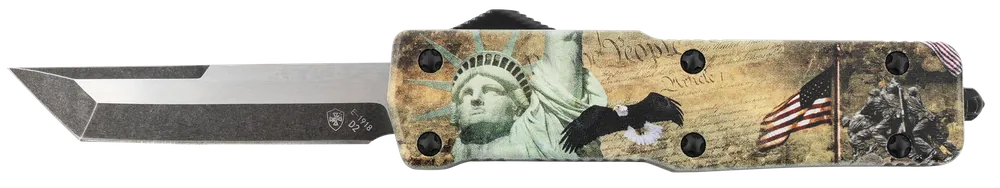 Templar Knife Liberty Edition: 3" Tanto Blade with Patriotic Handle Design